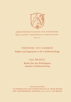 Freiheit und Organisation in der Luftfahrtforschung. Bericht über den Wiederbeginn deutscher Luftfahrtforschung 3663005488 Book Cover