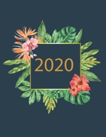 2020 Planner Weekly and Monthly: Jan 1, 2020 to Dec 31, 2020: Weekly & Monthly Planner + Calendar Views | Inspirational Quotes and Watercolor Floral December 2020 1712391739 Book Cover