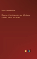 Macready's Reminiscences and Selections from His Diaries and Letters 3385381363 Book Cover