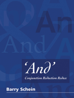 'and': Conjunction Reduction Redux 0262035634 Book Cover
