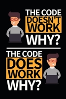 The Code Doesn't Work Why?: Funny Data Scientist Notebook/Journal (6 X 9) Gift For Christmas Or Birthday 1673636055 Book Cover