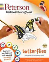 Peterson Field Guide Coloring Books: Butterflies 0544033396 Book Cover