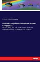 Handbuch Bey Dem Generalbasse Und Der Composition 3742824899 Book Cover