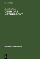 Über Das Naturrecht 3112537572 Book Cover
