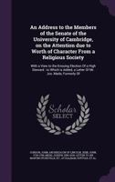 An address to the members of the senate of Cambridge, by John Jebb, M.A. 1359663096 Book Cover