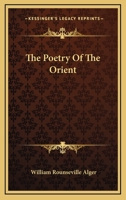 The Poetry of the Orient 1017932026 Book Cover
