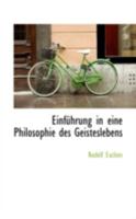 Einf�hrung in Eine Philosophie Des Geisteslebens 1110981945 Book Cover