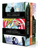 Neil Gaiman/Chris Riddell 3-Book Box Set: Coraline; The Graveyard Book; Fortunately, the Milk