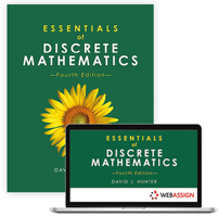 Essentials of Discrete Mathematics with WebAssign 1284235238 Book Cover