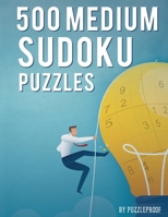Sudoku Medium: 500 Medium Difficulty Sudoku Puzzles For Adults. Four 9x9 Sudokus Per Page. Solutions To Puzzles At The Back Of The Book. B08MHRRJVW Book Cover