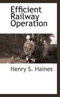 Efficient Railway Operation 1175328928 Book Cover
