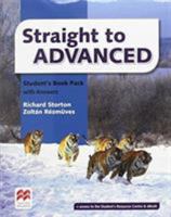STRAIGHT TO ADVANCED Sb +Key Pk 1786326612 Book Cover