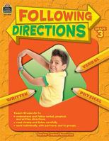 Following Directions, Grade 3 1420687131 Book Cover