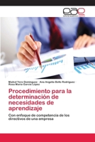 Procedimiento para la determinación de necesidades de aprendizaje 6202252448 Book Cover