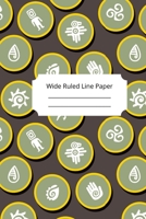 Religious Art Inspirational, Motivational and Spiritual Theme Wide Ruled Line Paper 1676079610 Book Cover