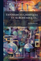 Expa(c)Riences Chimiques Et Agronomiques 2013587821 Book Cover