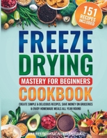 Freeze Drying Mastery For Beginners Cookbook: Create Simple and Delicious Recipes, Save Money on Groceries and Enjoy Homemade Meals All Year Round: ... and Enjoy Homemade Meals All Year Round 1738919676 Book Cover