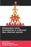 Dimensões sócio-económicas e culturais das ciências sociais (Portuguese Edition) 6208287286 Book Cover