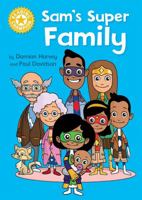 Reading Champion:Sam's Super Family 1445154684 Book Cover