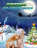 Christmas coloring book: An Adult Coloring Book with Fun, Easy, and Relaxing Designs Paperback 1707837996 Book Cover