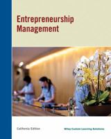 Entrepreneurship Management 1118780256 Book Cover