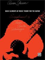 Basic Elements of Music Theory for The Guitar: Supplement 2: Classic Guitar Technique 0898987008 Book Cover