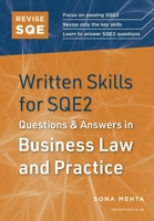 Revise Sqe Written Skills in Business Organisations, Rules and Procedures: Legal Skills for Sqe2 1914213963 Book Cover
