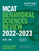 MCAT Behavioral Sciences Review 2022-2023: Online + Book 1506276628 Book Cover