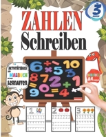 Zahlen Schreiben: Aktivitätsbuch und Malbuch mit dem FARBDRUCK A4 Format: Lernen und färben Sie 2 in 1 B087SDLSZ4 Book Cover