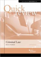 Quick Review of Criminal Law 0314143831 Book Cover