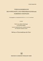 Beitrag Zur Pulvermetallurgie Des Titans 3663035409 Book Cover