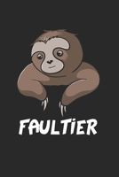 Faultier Notizbuch: Faultier Notizbuch f�r Liebhaber / Notizheft / Notizblock A5 (6x9in) Dotted Notebook / Punkteraster / 120 gepunktete Seiten 1671482891 Book Cover