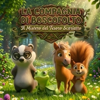 La Compagnia di Boscofolto: Il Mistero del Tesoro Scarlatto (Italian Edition) B0GWYBW1RM Book Cover