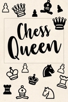 Chess Queen: Chess Game Scorebook - 60 Games 80 Moves Log Book To Record Players Score, Progress, Moves And Wins I Tournament Chess Player Gift 1696425530 Book Cover