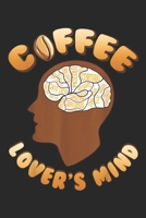 Cffee Lover's Mind: Coffee Lover's Mind Funny Coffee Quote Journal/Notebook Blank Lined Ruled 6x9 100 Pages 1697403948 Book Cover