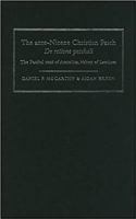 The Ante-Nicene Christian Pasch: De Ratione Paschali: The Paschal Tract of Anatolius, Bishop of Laodicea 1851826971 Book Cover