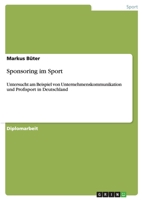 Sponsoring Im Sport 363871196X Book Cover