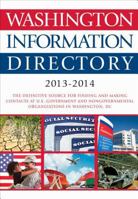 Washington Information Directory 2013-2014 1452283222 Book Cover