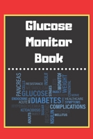 Glucose Monitor Book: Blood Sugar Log Book. Daily (One Year) Glucose Tracker 1713431785 Book Cover