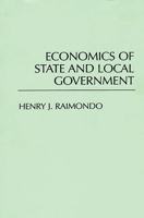 Economics of State and Local Government 0275931226 Book Cover