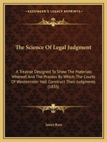 The Science of Legal Judgment 1165083094 Book Cover