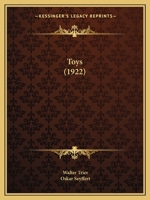 Toys 0548814732 Book Cover