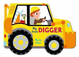 Whizzy Wheels: My First Train: A Story Board Book on Wheels, About a Train 0230768652 Book Cover