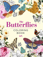 The Butterflies Coloring Book: Hardback Gift Edition 1398851892 Book Cover
