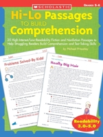 Hi/lo Passages To Build Reading Comprehension Grades 5-6: 25 High-Interest/Low Readability Fiction and Nonfiction Passages to Help Struggling Readers Build Comprehension and Test-Taking Skills 0439548888 Book Cover