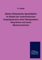 Kleine Chinesische Sprachlehre 3846011789 Book Cover