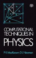 Computational Techniques in Physics 0852745486 Book Cover