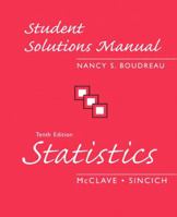 Statistics Tenth Edition w/Student Solutions Manual 0131498215 Book Cover
