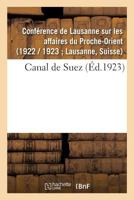 Canal de Suez 2329202504 Book Cover