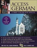 Access German : A First Course for Adults 0071428089 Book Cover